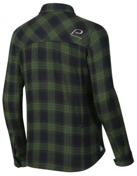 fietsshirt P-Rockabilly dames polykatoen groen mt 46
