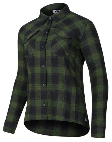 fietsshirt P-Rockabilly dames polykatoen groen mt 46