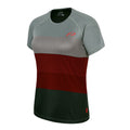 fietsshirt P-Shade dames polyester antraciet maat 36