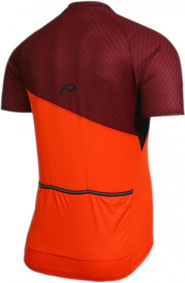 fietsshirt P-So High heren polyester rood mt M