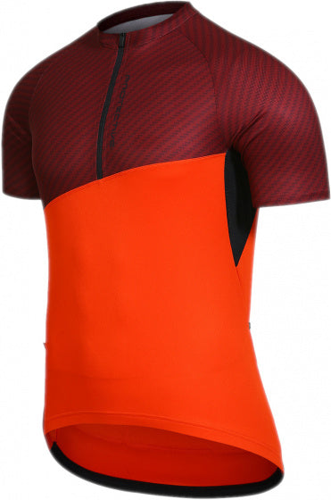 fietsshirt P-So High heren polyester rood mt M