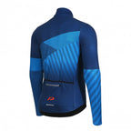 fietsshirt P-Straight heren polyester blauw mt 5XL
