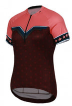 fietsshirt P-Sweet Jane dames polyester rood mt 48