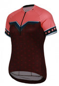fietsshirt P-Sweet Jane dames polyester rood mt 42