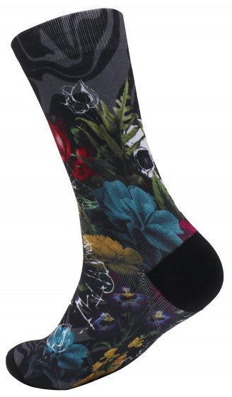 fietssokken P-New jongens polyamide zwart mt 36-41