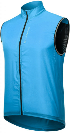 fietsvest P-Ride heren polyester/elastaan blauw maat 3XL