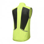 fietsvest P-Ride heren polyester/elastaan lime maat XL
