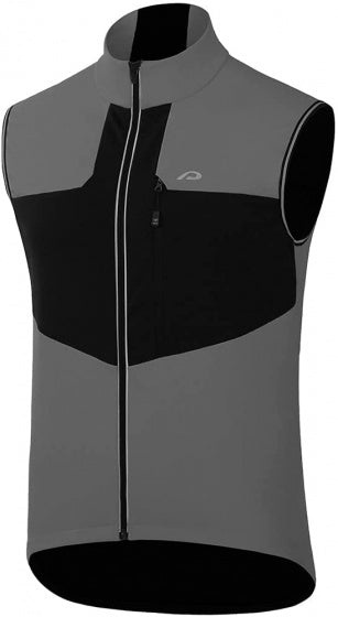 bodywarmer P-Up Yours heren polyester antraciet mt 5XL