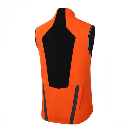 Protective Bodywarmer P-Up Yours heren polyester oranje mt S