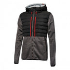 hoody Hybride heren polyester antraciet/zwart mt L