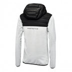 hoody Hybride heren polyester zilver/zwart maat XXL