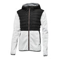 hoody Hybride heren polyester zilver/zwart maat M