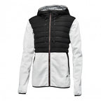 hoody Hybride heren polyester zilver/zwart maat XXL