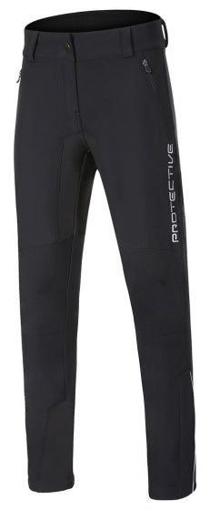 outdoorbroek P-Longpant dames polyester zwart mt 38