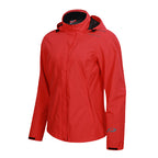 regenjas P-Rain || polyester koraalrood maat 42