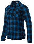 shirt P-Rockabilly dames polykatoen donkerblauw mt 44