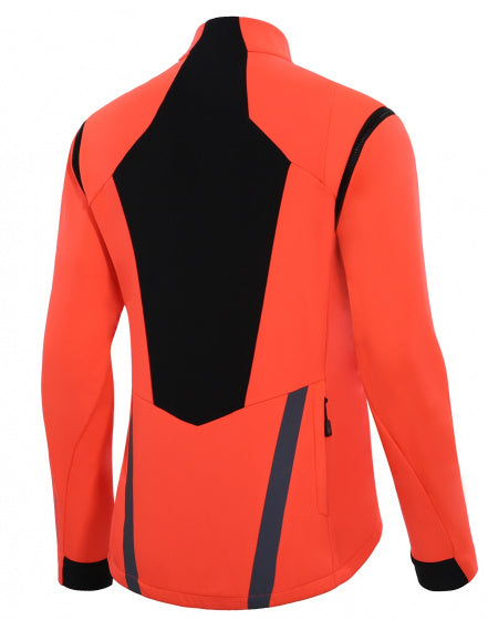 fietsjack P-Fix softshell dames koraal maat 40