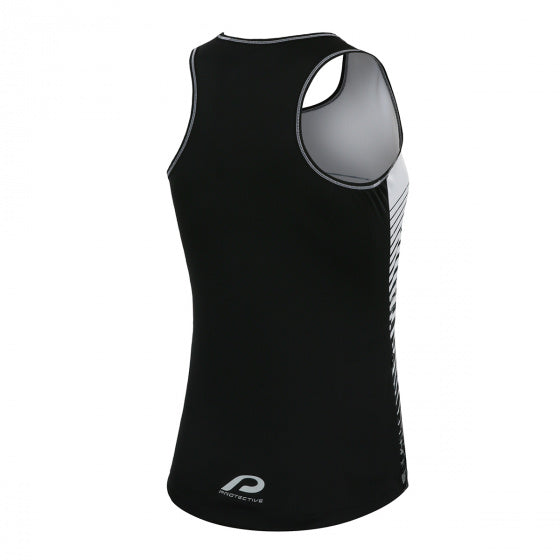 sporttop P-Roses for me dames polyester wit/zwart mt 36