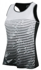 sporttop P-Roses for me dames polyester wit/zwart mt 38