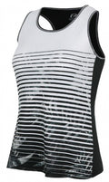 sporttop P-Roses for me dames polyester wit/zwart mt 48