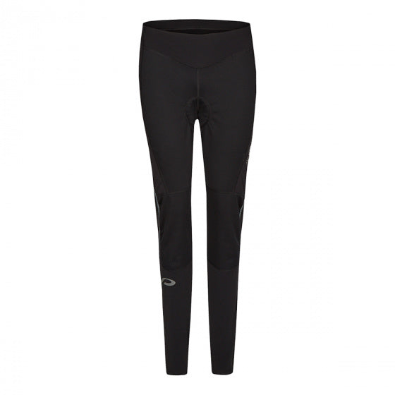 fietsbroek thermo dames polyamide/elastaan zwart mt 40