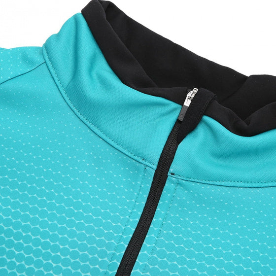fietsjack P-Transition dames polyester blauw mt 40
