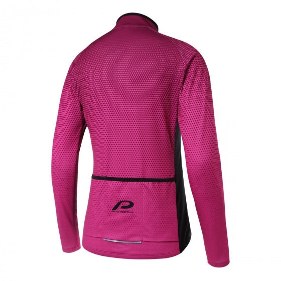 fietsjack P-Transition dames polyester roze mt 40