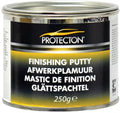 Protecton afwerkplamuur - voor egaliseren van kleine, oppervlakkige oneffenheden - toepasbaar op staal, aluminium, hout polyester - nat of droog schuurbaar - 250gr