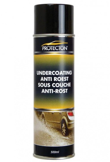 Protecton anti roest - bescherming tegen roestvorming - geluiddempende eigenschappen - tast de lak niet aan - in handige spuitbus - 500ml