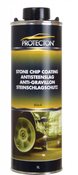Protecton antisteenslag - beschermingsmiddel voor carrosserie onderdelen - corrosie werende werking - geluiddempend - overspuitbaar - zwart – 1 liter