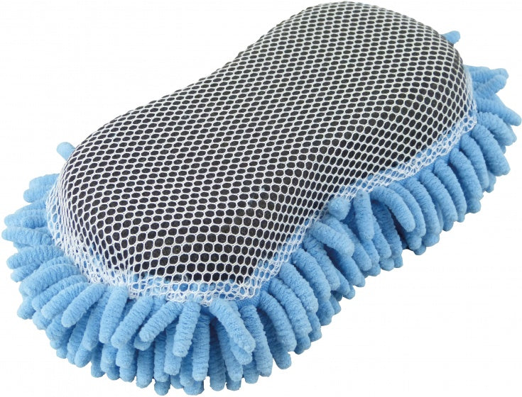 Protecton microfiber insectenspons - 2 in 1 oplossing – zijde met microvezel draden voor maximale reiniging – zijde voor verwijderen van insecten - hoog absorberend vermogen - 24x11x6cm