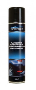 Protecton kunststofspray - voor niet gelakte kunststof onderdelen - herstelt glans - intensiveert de kleur - conditioneert rubber onderdelen - 400ml