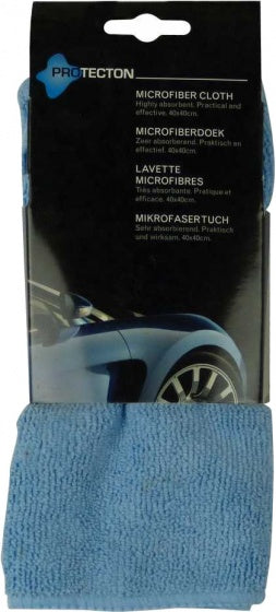 Protecton microvezeldoek – voor het streeploos reinigen – voor auto, camper of caravan - extra zacht - niet pluizend - nat droog te gebruiken – wasbaar in wasmachine - 40x40cm
