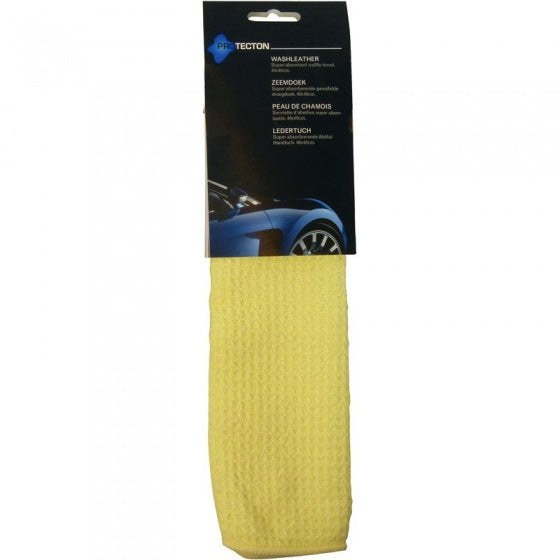 Protecton microvezel droogdoek - voor het droog maken - maximaal droogresultaat - wafelstructuur van microvezel – neemt tot 3 keer meer water op - veilig voor alle oppervlakken - 40x40cm