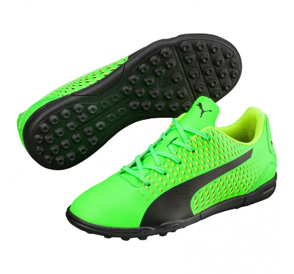 voetbalschoenen Adreno III TT lichtgroen/zwart mt 37