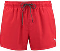 zwemshort heren polyester/mesh rood maat S