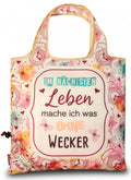 Punta Shopper dames 12 liter polyester roze/wit/groen