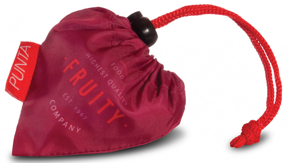 Punta Shopper Fruity dames 22 liter polyester wit/roze/rood
