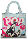 Punta Shopper Sodapop dames 12 liter polyester blauw roze