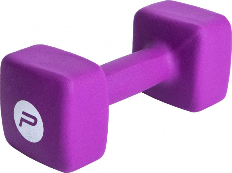 dumbbell 10 kilo neopreen paars