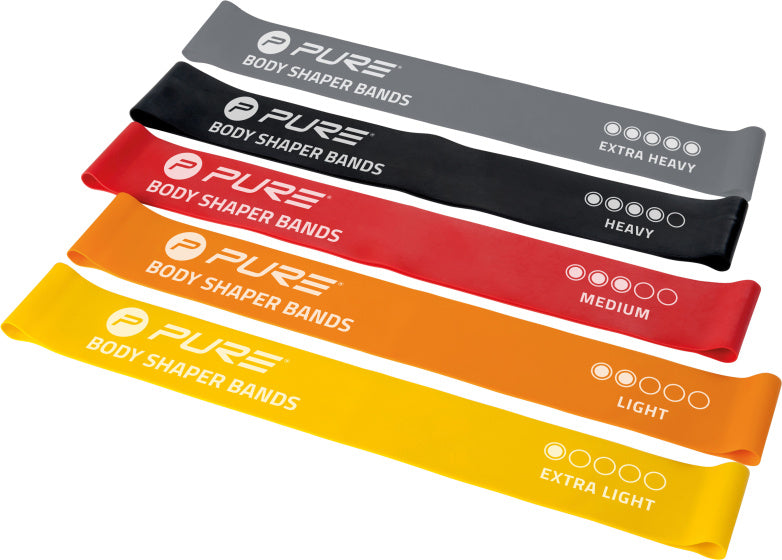 Pure2improve Weerstandsbanden set 5 stuks unisex