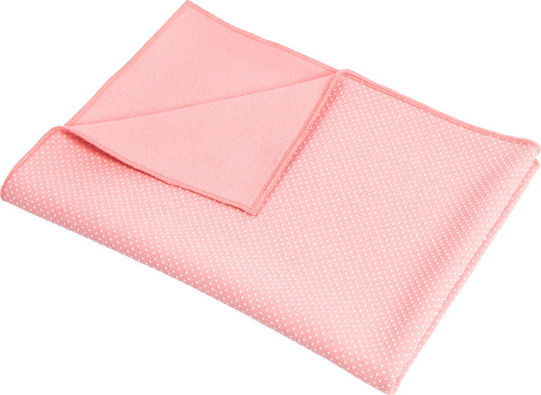 Pure2improve Yogahanddoek anti-slip 170 x 60 cm roze