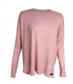 Pursue fitness Cross back sweater roze maat L