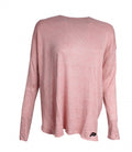 cross back sweater roze maat M