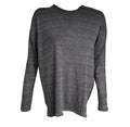 Pursue fitness Cross back sweater zwart/grijs maat S