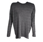 Pursue fitness Cross back sweater zwart/grijs maat L