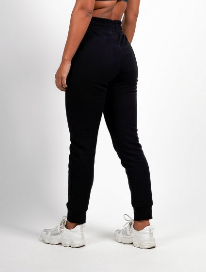 fleece sportbroek dames zwart maat S