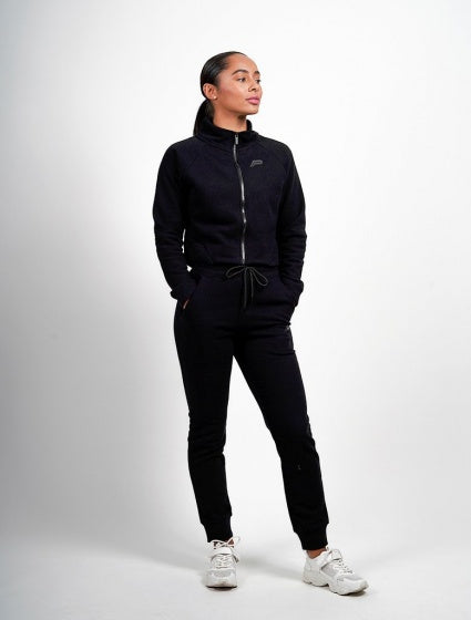 fleece sportbroek dames zwart maat S
