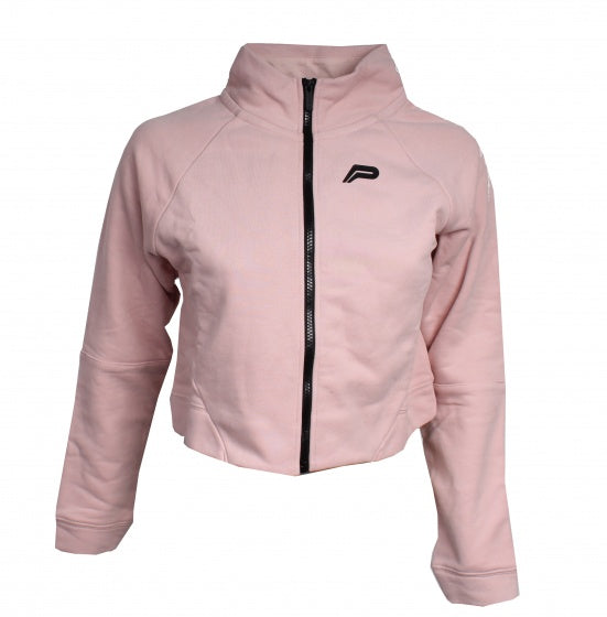 Fleecevest roze dames maat L