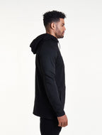 hoodie Elevate Tech heren zwart maat XL
